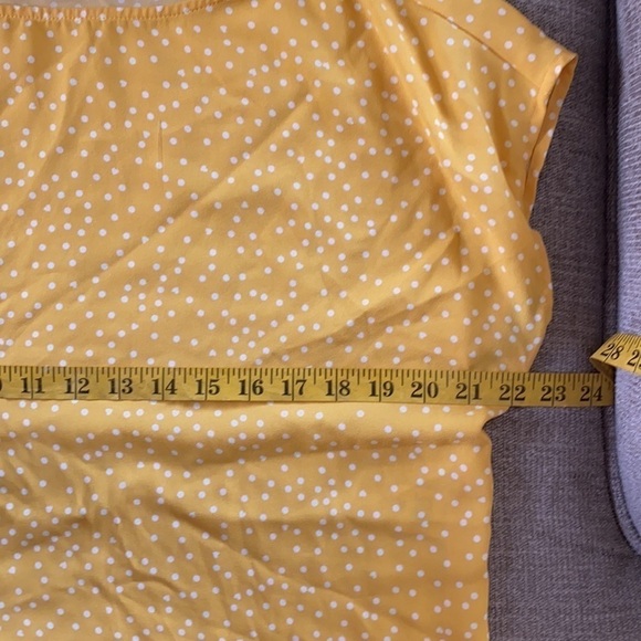 BP yellow blouse Size M New without tags - Picture 7 of 8